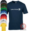 United Airlines US airline airport plane travel USA Unisex