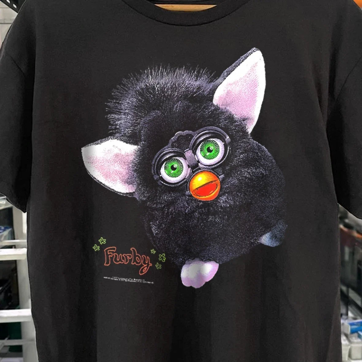 1999 Furby Classic Black XL Unisex
