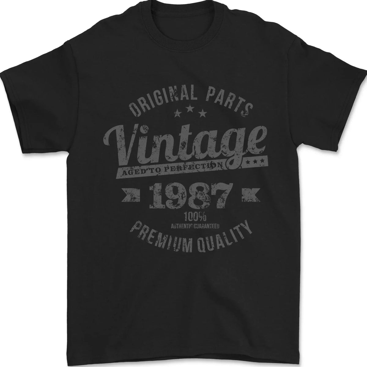 Vintage Year 39th Birthday 1987 Mens 100% Cotton Unisex
