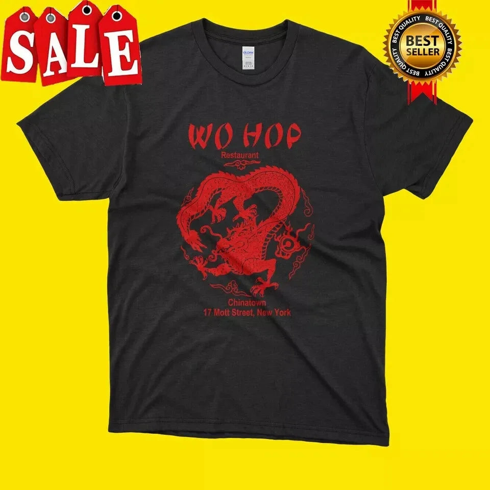 Limited WO HOP RESTAURANT Chinatown Mott Black Unisex