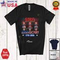 Custom Name 250th Anniversary; 4th Of July Three Skull; Freedom Patriotic Shirt Unisex