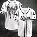Jesus - Beautiful wings Baseball Jersey Unisex