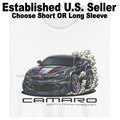 DigiRods Chevy Camaro 2017 50th Anniversary Model Cartoon Car T Shirt Unisex