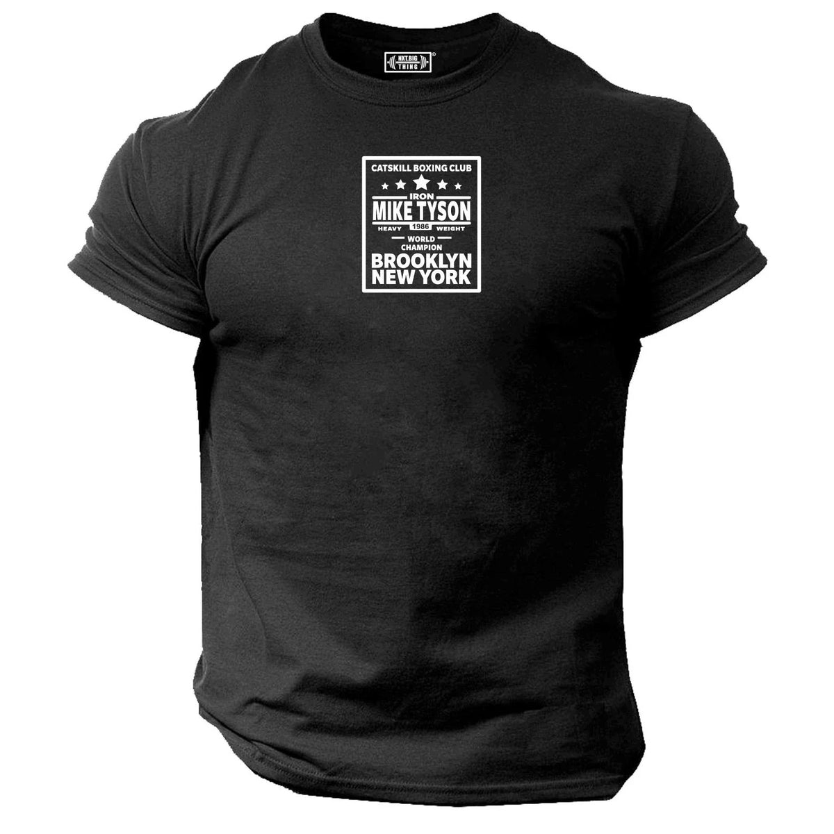 Iron Mike Tyson T Shirt Gym Clothing Training Workout Exercise Boxing 1986 Top Unisex