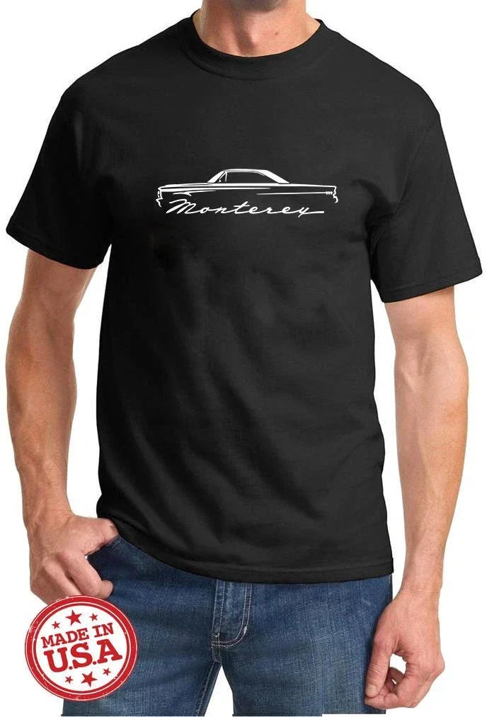 1963 Mercury Monterey Hardtop Classic Car Design Tshirt NEW Unisex