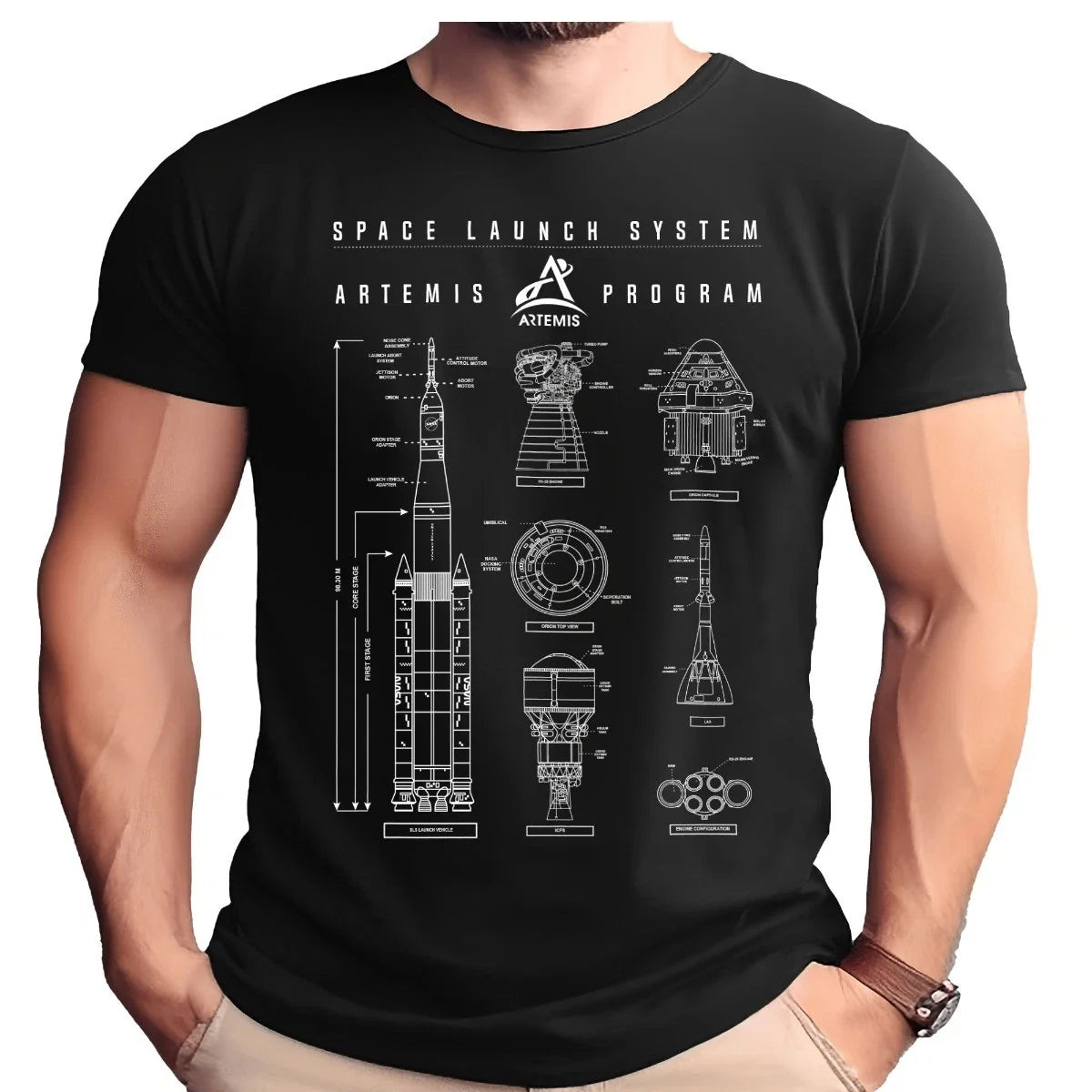 NASA Artemis Space Launch System Adult Unisex