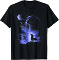 Dachshund Howling to The Moon Meme 90s Animal Graphic Gift Unisex Unisex