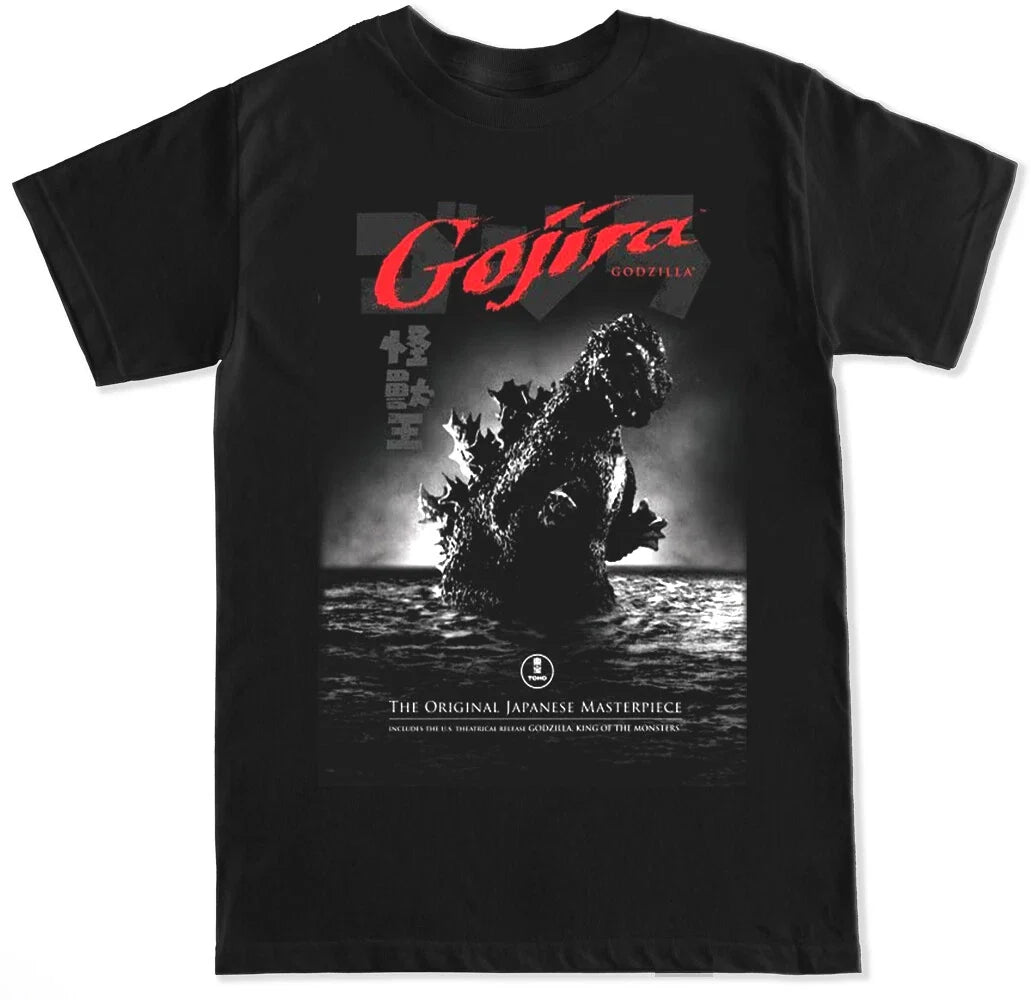 GOJIRA JAPANESE ASIAN MOVIE GODZILLA CLASSIC RETRO COLLECTOR BRED J MENS T SHIRT Unisex