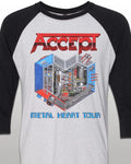 ACCEPT Jersey 1985 Tour Heavy Metal Concert Tee Unisex S-XXL Unisex