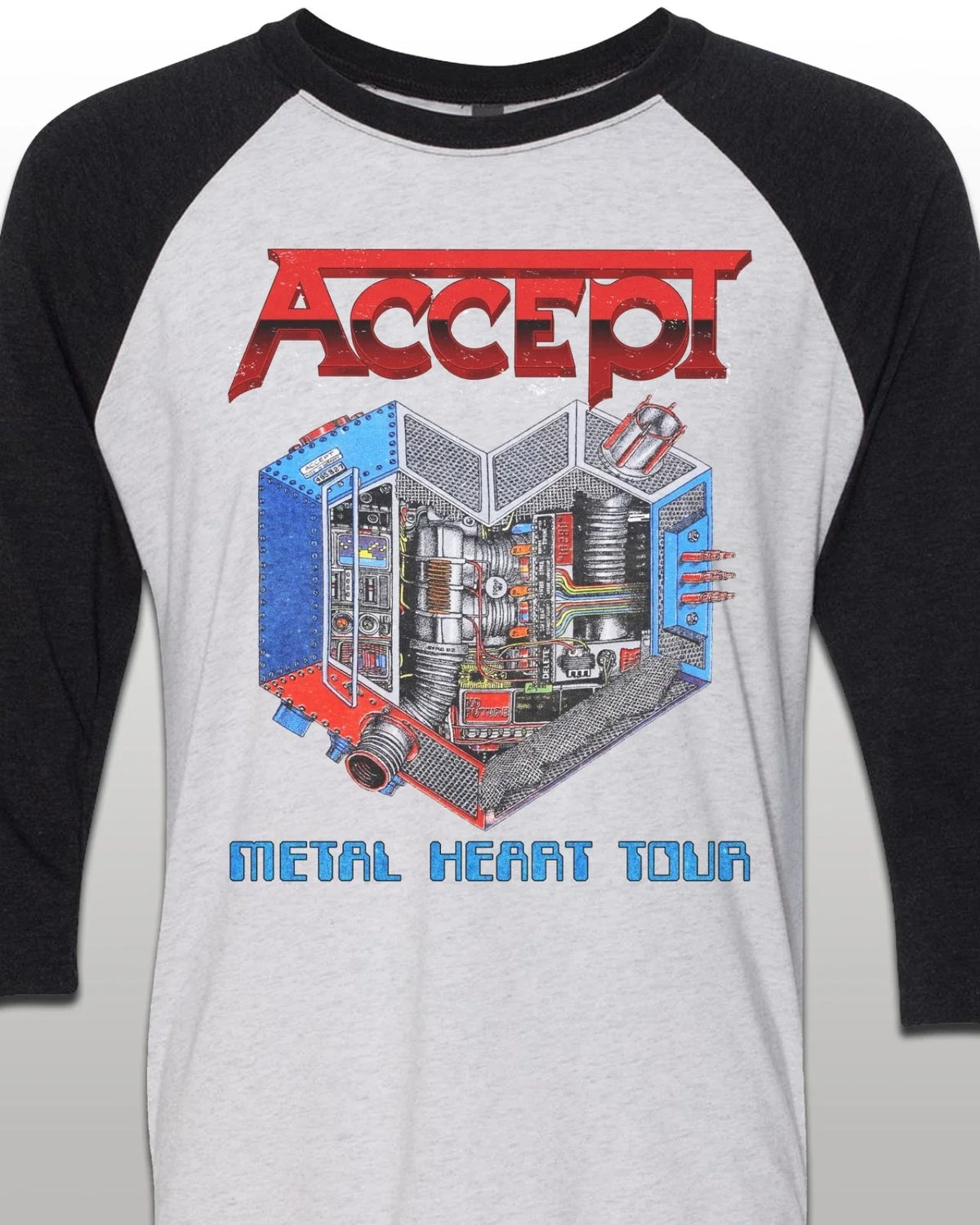 ACCEPT Jersey 1985 Tour Heavy Metal Concert Tee Unisex S-XXL Unisex