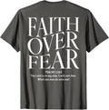 Faith Over Fear Christian (on back) Unisex