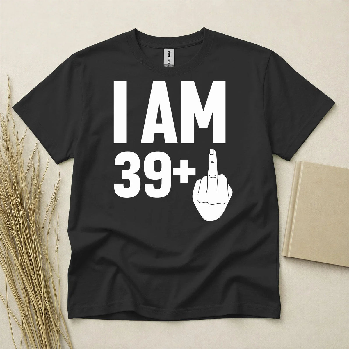 Funny 40th Birthday T Shirt Custom Year Gift Gildan Heavy Cotton Novelty Rude Unisex