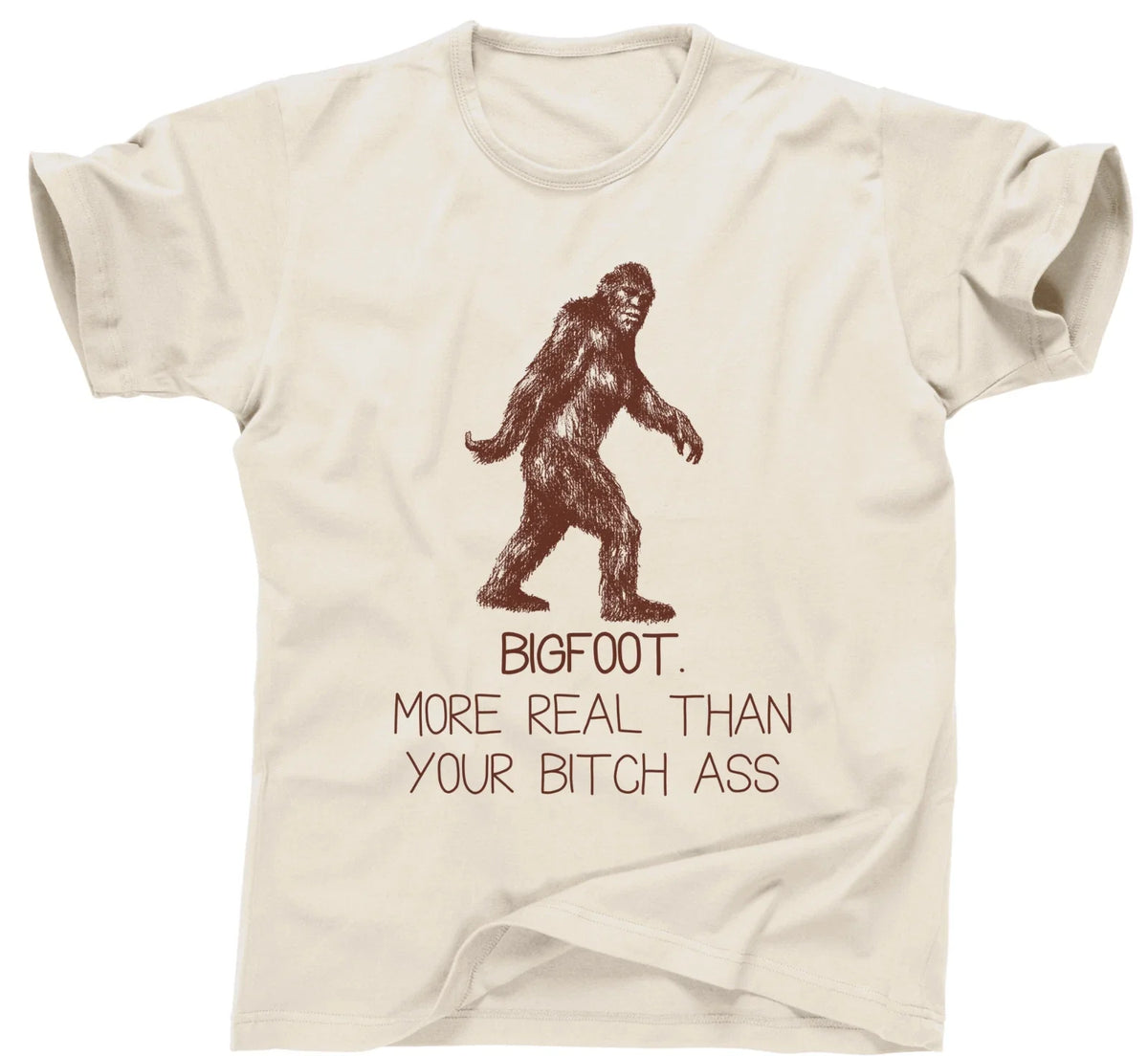 Bigfoot – Retro Sasquatch Campfire Tee for Believers in Real Things Unisex