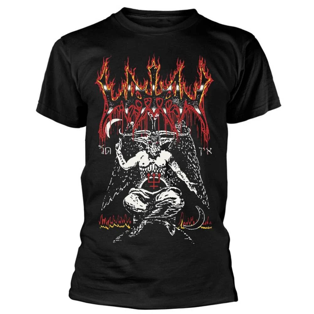 Watain Baphomet Black Shirt S M L XL XXL Black Metal Official Band Unisex