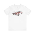 1968 Pontiac Firebird – Retro Red Classic Muscle Car Unisex Tee Unisex