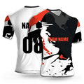 Custom Team Jersey Shirt Personalized Name Number Sport T Shirt Men Women Unisex Unisex