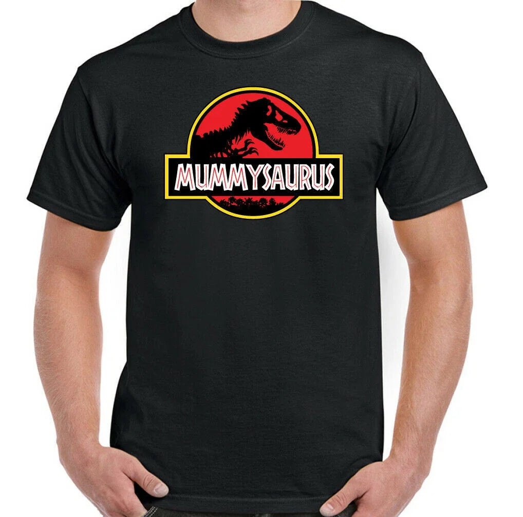 Mummysaurus Mens Funny Mothers Day Mummy Gift for Mum Top Unisex