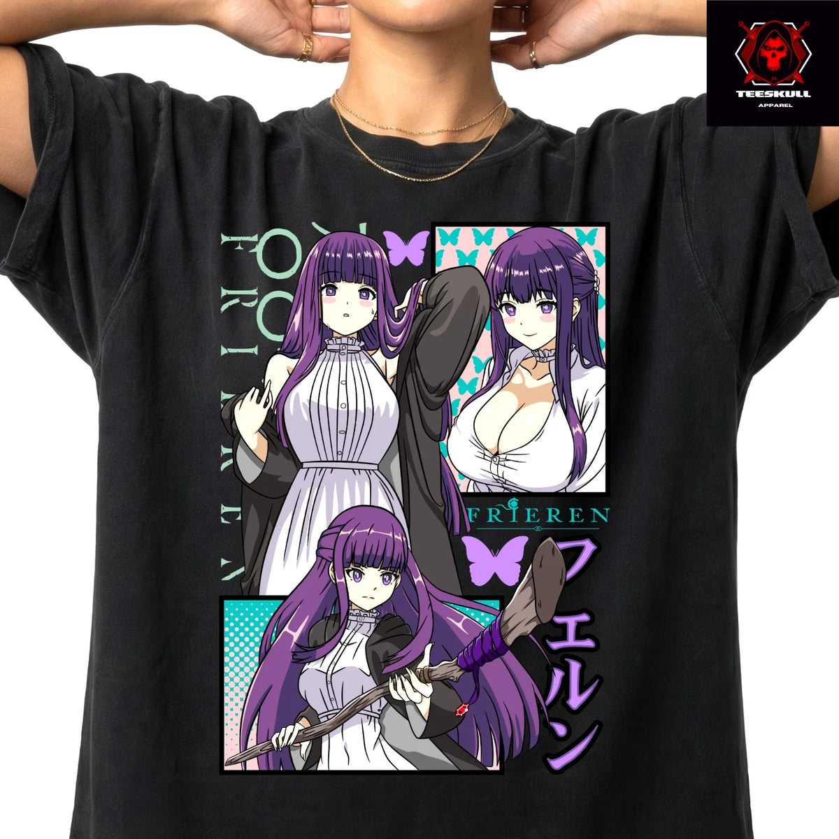 Fern 'Frieren: Beyond Journey's End' Anime Manga Unisex Premium 🔥 Unisex