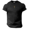 Faith T Shirt Small Gym Clothing Bodybuilding Training Workout Exercise MMA Top Unisex