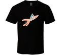 Tintin And Snowy On Rocket Vintage Retro Style And Apparel T Shirt Unisex
