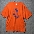 Gildan UW Platteville Baseball Mens 2XL Vintage 2003 Graphic Print sport Unisex