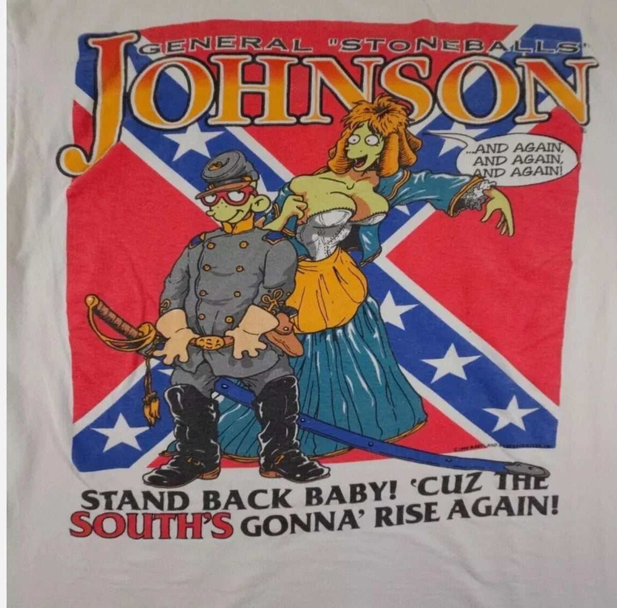 Vintage Big Johnson General Stoneballs Single shirt Unisex