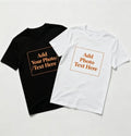 Personalized T Shirt Print Your Logo Photo Text Custom Made Tee for Kids & Adult Unisex