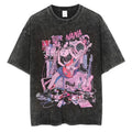 Japanese Anime NANA Vintage Washed Harajuku Graphic Tee Unisex S-XXXL Unisex