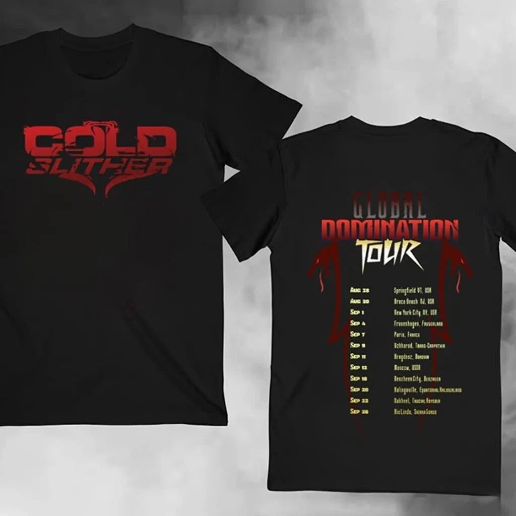 Cold Slither Tour shirt (vers.1) Short Sleeve All Sizes S to 5 XL T01 Unisex