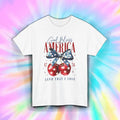 God Bless America Shirt Patriotic Cherries 1776 Tee S-5XL 4th of July USA Pride Unisex