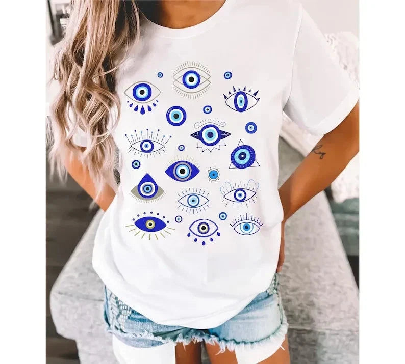Evil Eye , Greek, Turkish Tee Unisex