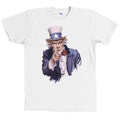 Uncle Sam American T Shirt USA Taxes Retro Political Tee NEW WITH TAGS Unisex