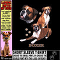 Beautiful Boxer Dog Custom Show Dog Art Style Boxer Dog 804 Unisex