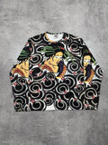 Vintage 90s Long Sleeve Hojak Jakusz Tattoo Tribal Unisex