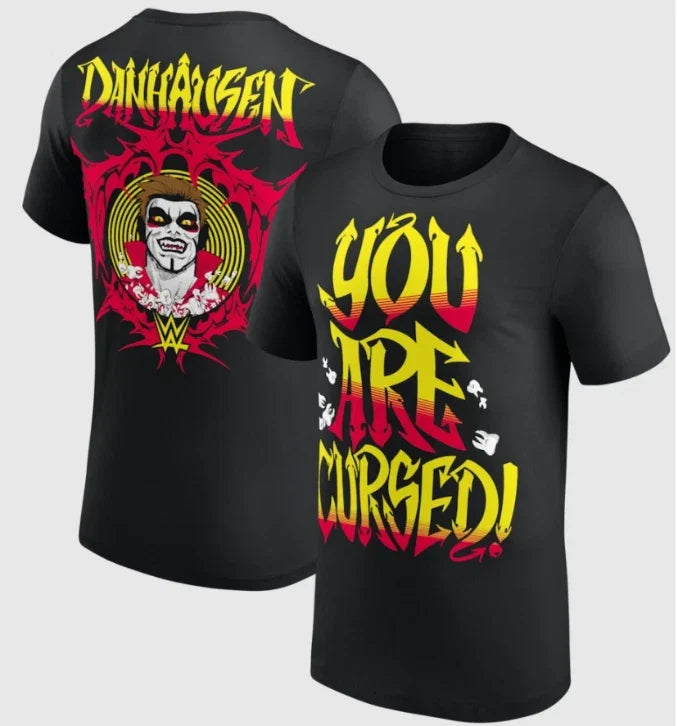 Danhausen You Are Cursed Tee Wrestling Graphic Fan Shirt S-5XL Unisex
