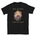 King of Kings Lord of Lords Lion King Christian Short-Sleeve Unisex Unisex