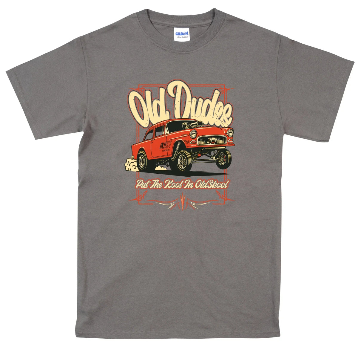 chevy gasser Racing Hotrod T Shirt Custom Graphic Print Classic Car S-5XL Unisex