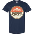 Inktastic Poppy Grandpa Vintage Fathers Day Authentic Mens Adult Apparel Unisex