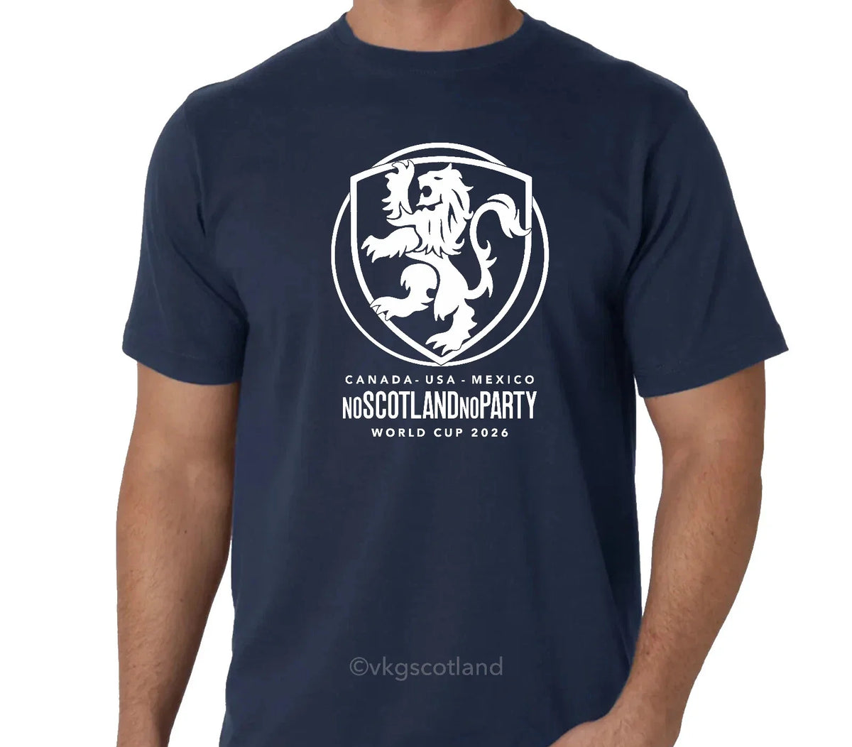 Scotland World Cup 2026, No Scotland No Party, by VKG Unisex