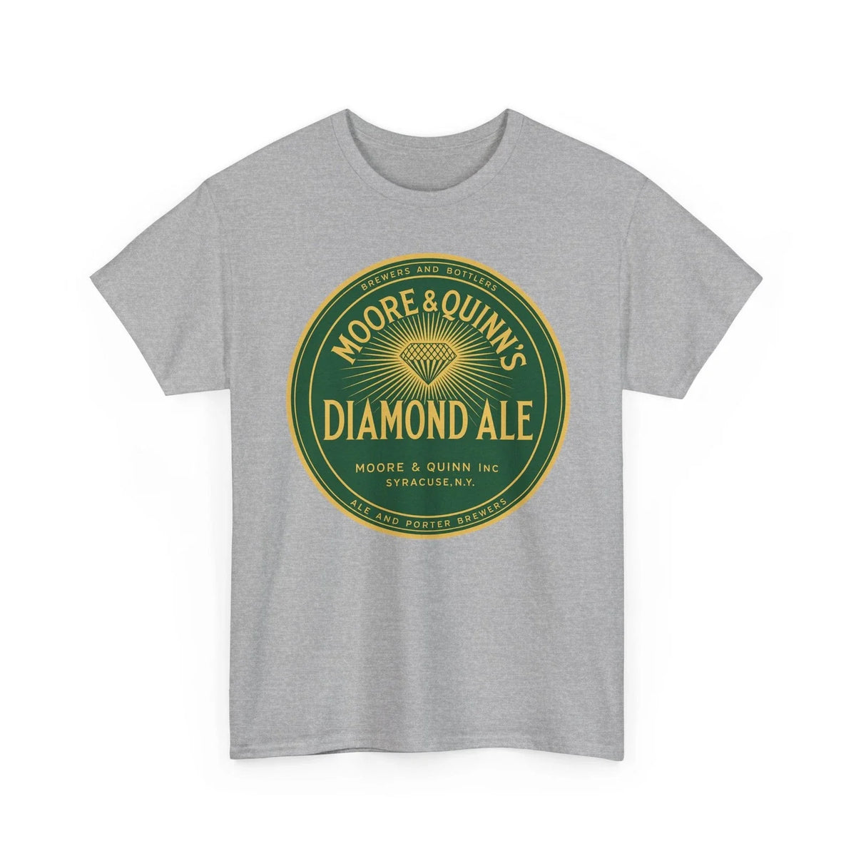Moore & Quinn Inc. Diamond Ale Beer Syracuse NY Retro Breweriana Unisex