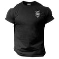 King Gorilla T Shirt Pocket Gym Clothing Bodybuilding Training Workout MMA Top Unisex