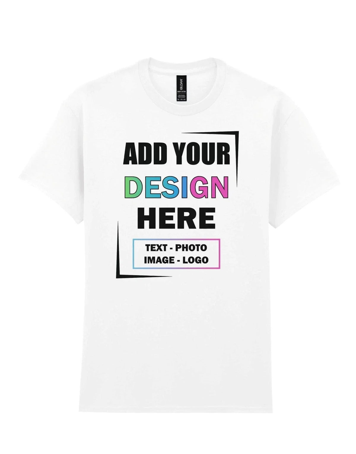 Personalized Gildan Heavy Cotton – Custom Printed Tee Unisex