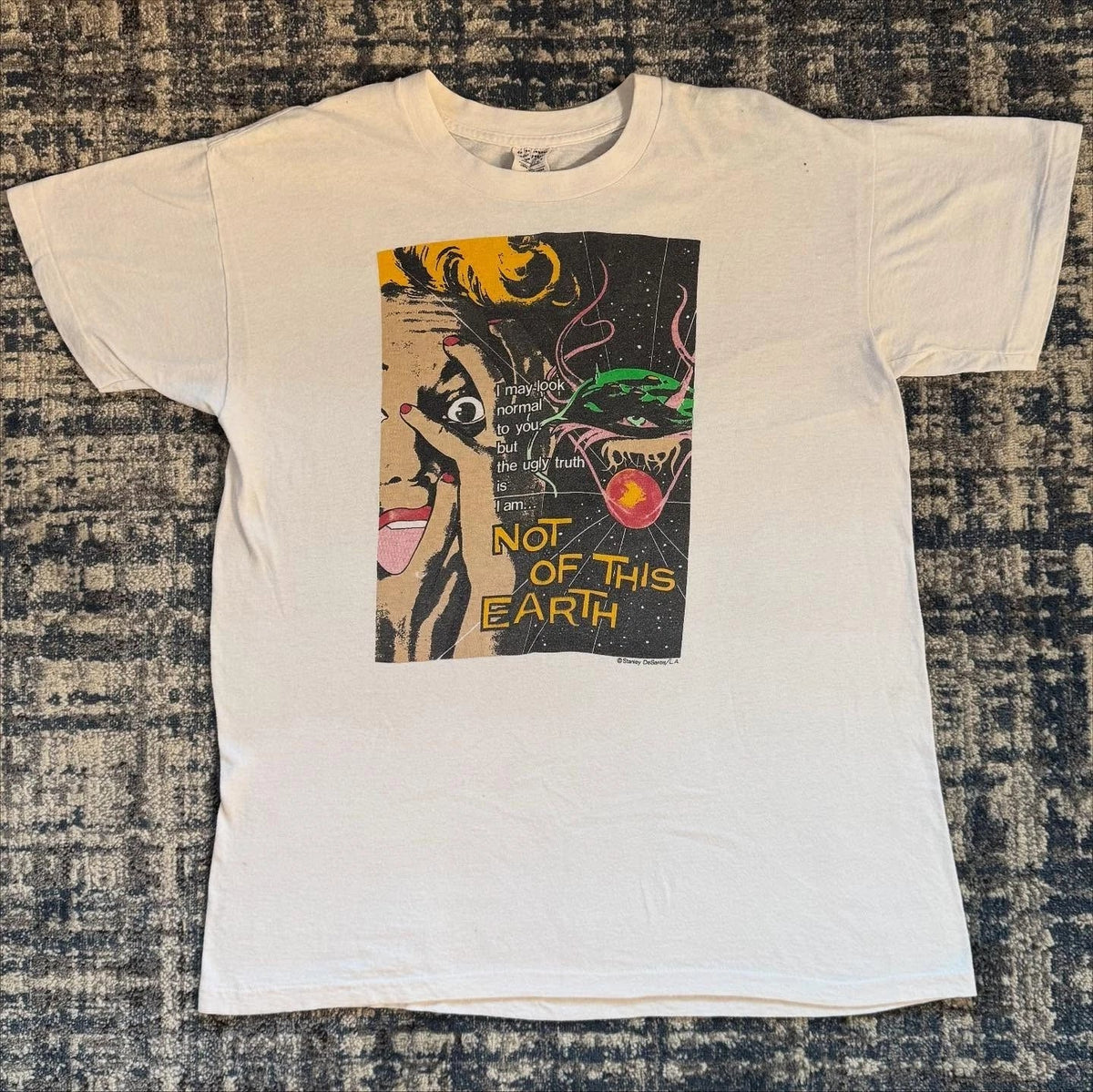 80s STANLEY DESANTIS NOT OF THIS EARTH Vintage Reprint Unisex