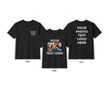 Personalised Custom Printed T Shirts Your Text Photo Logo Stag Do Hen Party Top Unisex