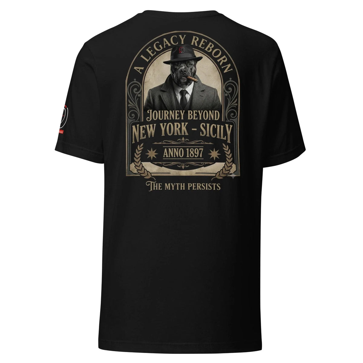 Streetwear "LUKY" New York to Sicily Vintage - Maglietta Grafica Retro Unisex