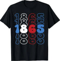 Juneteenth Red White Blue Flag Colours 1865 Unisex