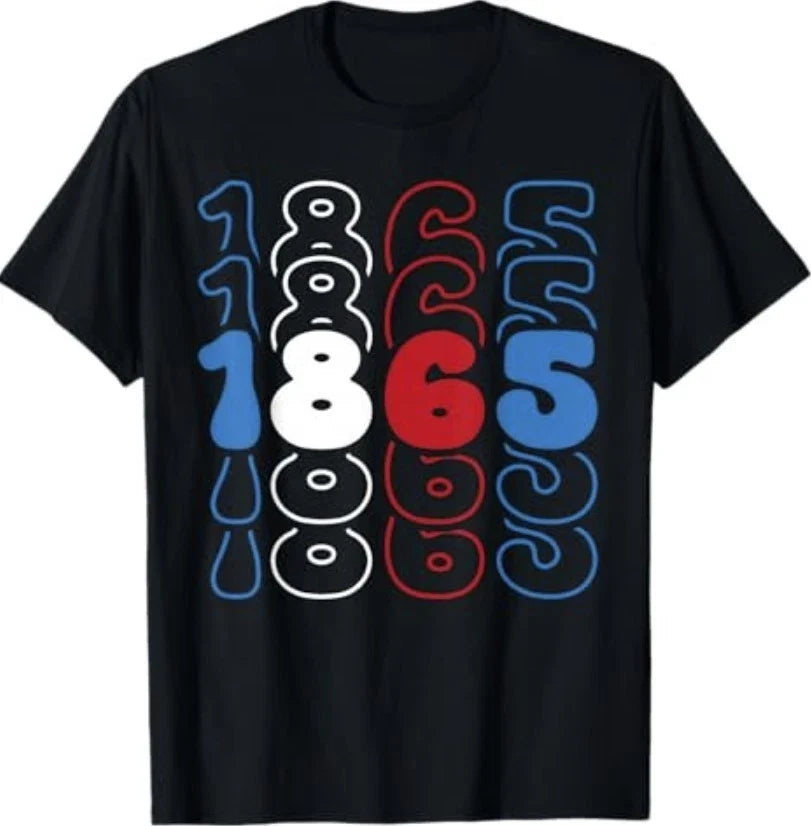 Juneteenth Red White Blue Flag Colours 1865 Unisex