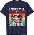 I Axolotl Questions Shirt Adults Kids Retro Vintage Unisex Unisex