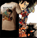 Samurai retro Ronin bushido code warrior Japanese Oni Demon warrior Tee Unisex