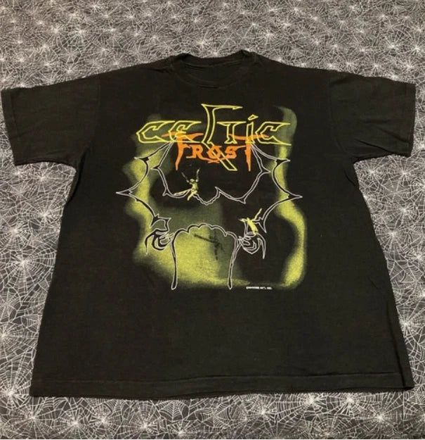Celtic Frost Music Tour Black Cotton All Size Unisex Unisex